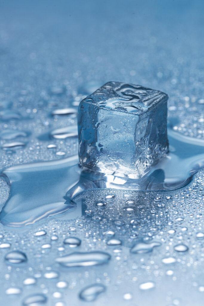 high-angle-ice-cube-still-life